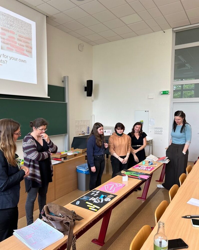 Symbolization and meaning-making of research ideas through art